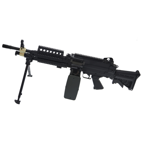 A&K / Cybergun FN Licensed M249 SAW Machine Gun w/ Metal Receiver 